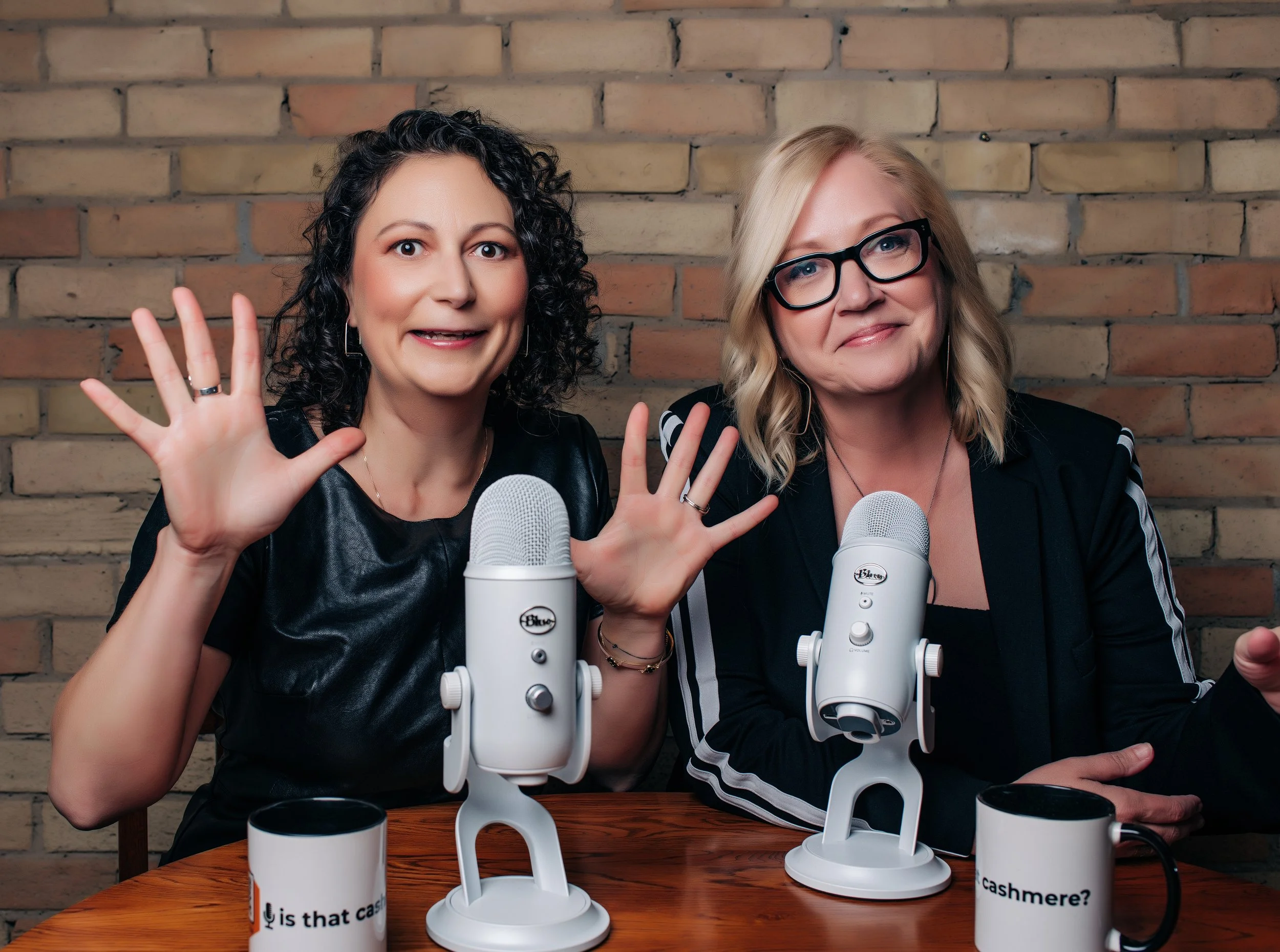 is that cashmere? podcast hosts